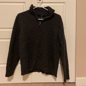 J.crew half zip sweater